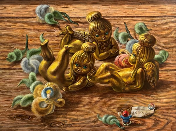 Aaron Bohrod, Golden Girls, 1987