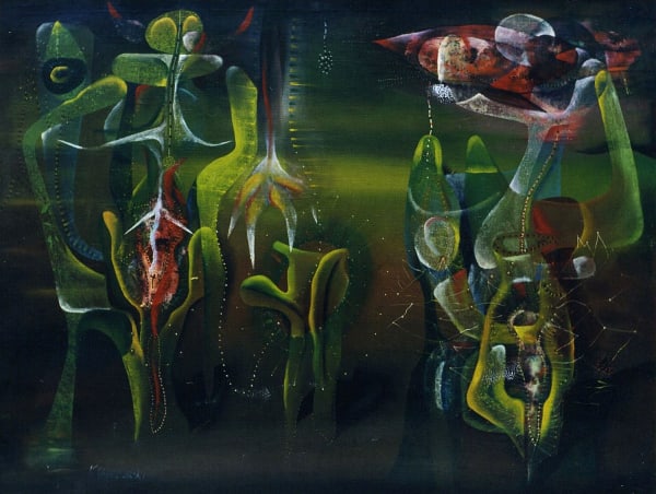 Gerome Kamrowski, Feminine Constellation, 1947