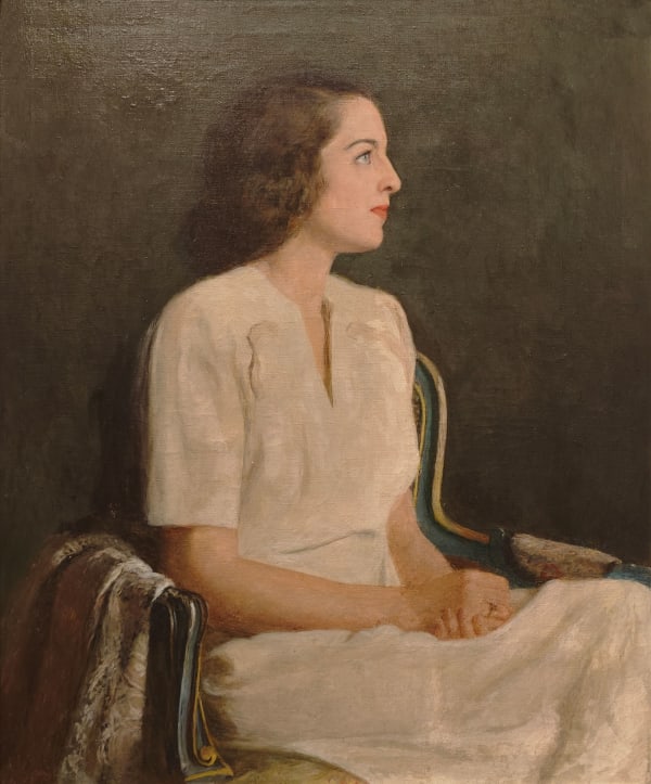 Albert Herter, Portrait of Harriet Conel Herter, 1947