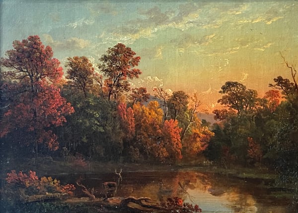 DeWitt Clinton Boutelle, Sunset, Indian Summer, 1848-49