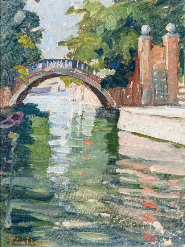 Pauline Palmer, Canal in Venice, circa 1910