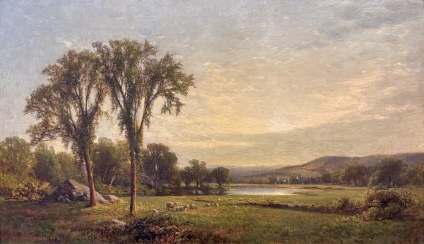 George Henry Smillie, Farmland Meadows, 1865