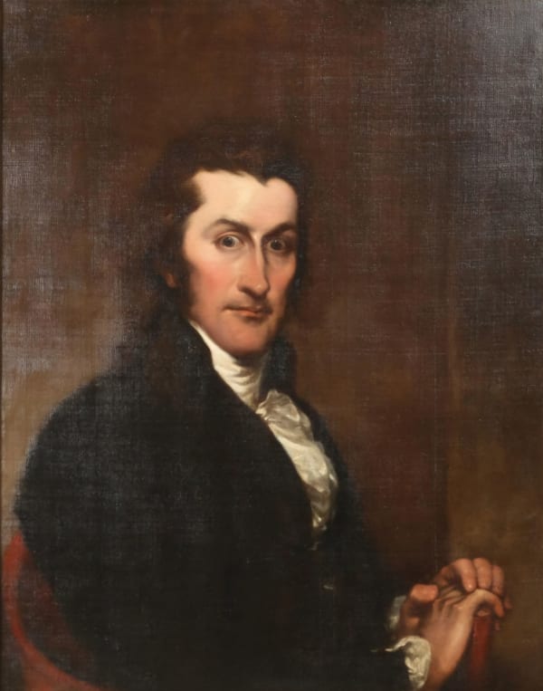 John Trumbull, Portrait of Dr. Lemuel Hopkins, 1827