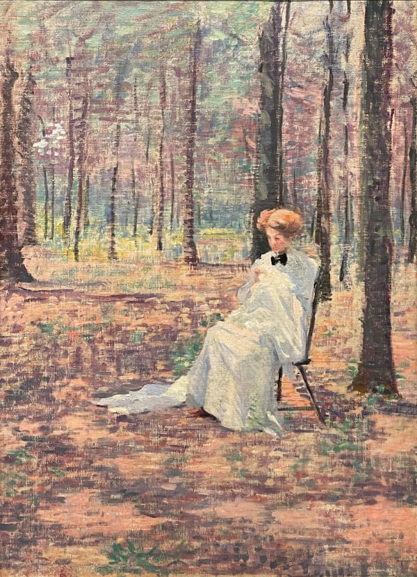 Robert Lewis Reid, Woman in a Forest Glade