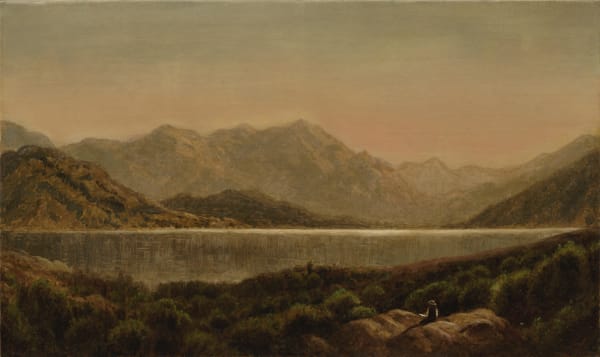 John Bunyan Bristol, View of Upper Ausable Lake, circa 1881