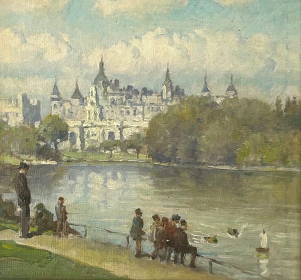 Anna Richards Brewster, Horse Guards Parade from St. James's Park, London