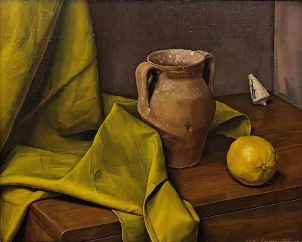 Luigi Lucioni, Pinks and Yellows, 1959