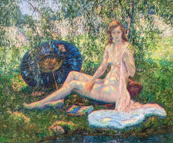 Wilson Irvine, A Summer Afternoon, circa 1915