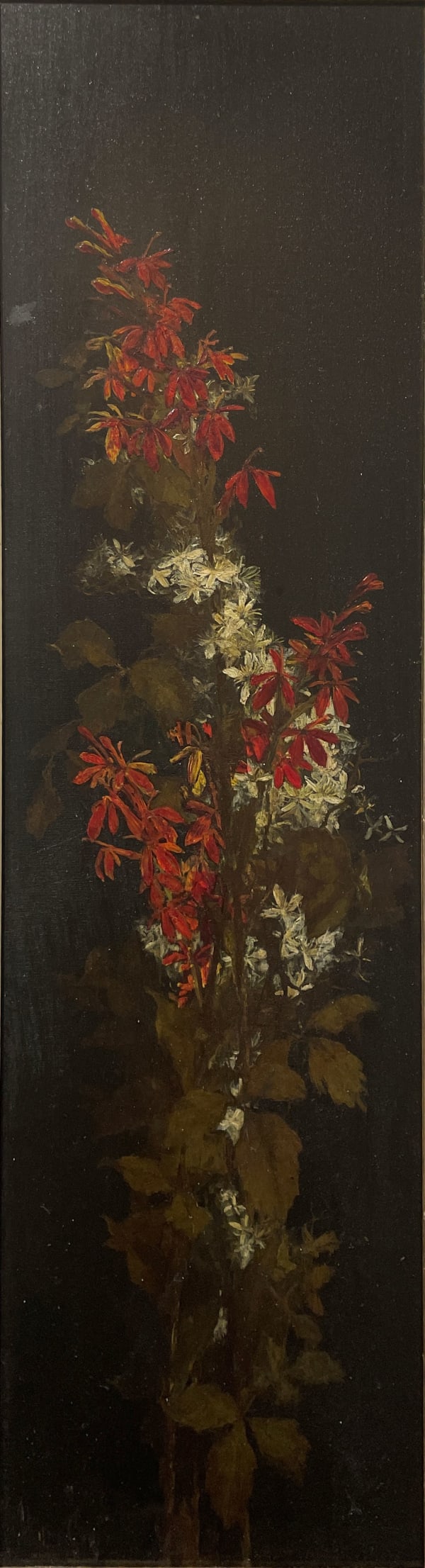 Walter Gay, Cardinal Flowers Still Life, June, 1875