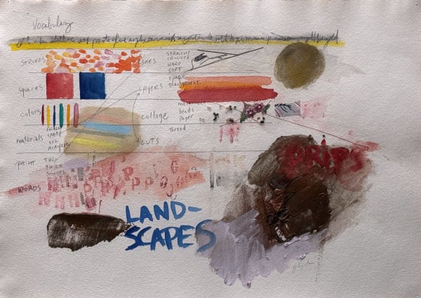 Joan Snyder, Landscapes, 1979