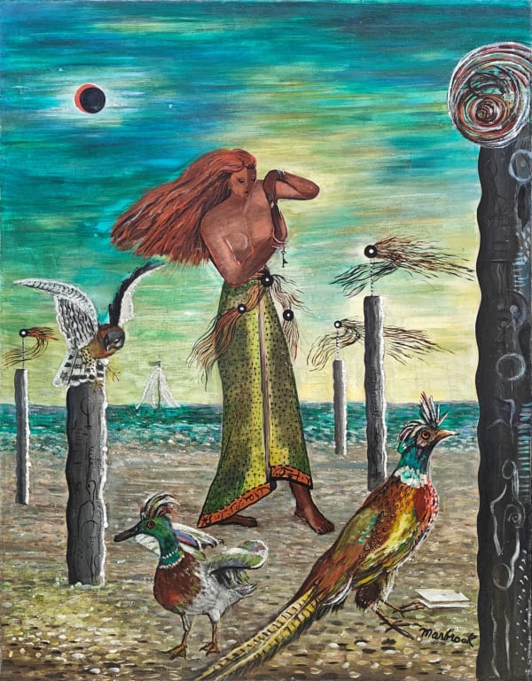 Juanita Guccione, Dancer by the Sea, c. 1946