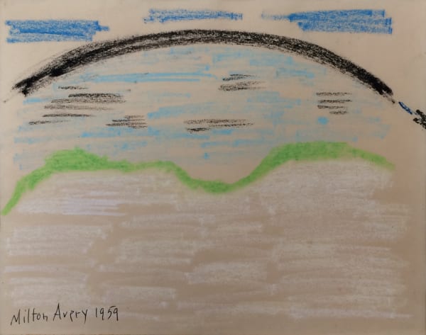 Milton Avery, Bay and Dunes, 1959