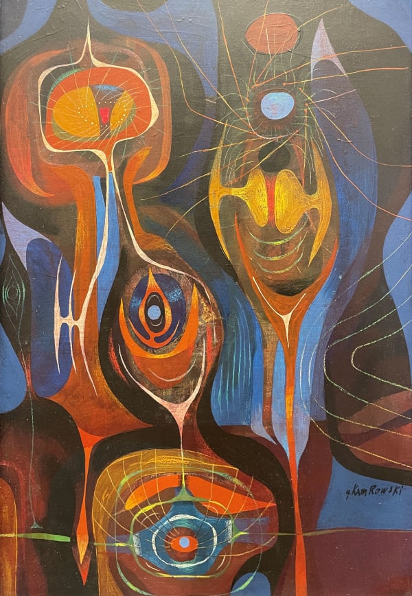 Gerome Kamrowski, Untitled, circa 1945