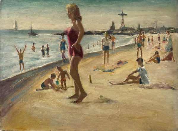 Nathan Hoffman, Brighton Beach, September 16th, 1942, 1942