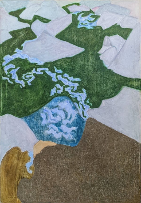 Sally Michel Avery, Rushing Brook #2, 1980
