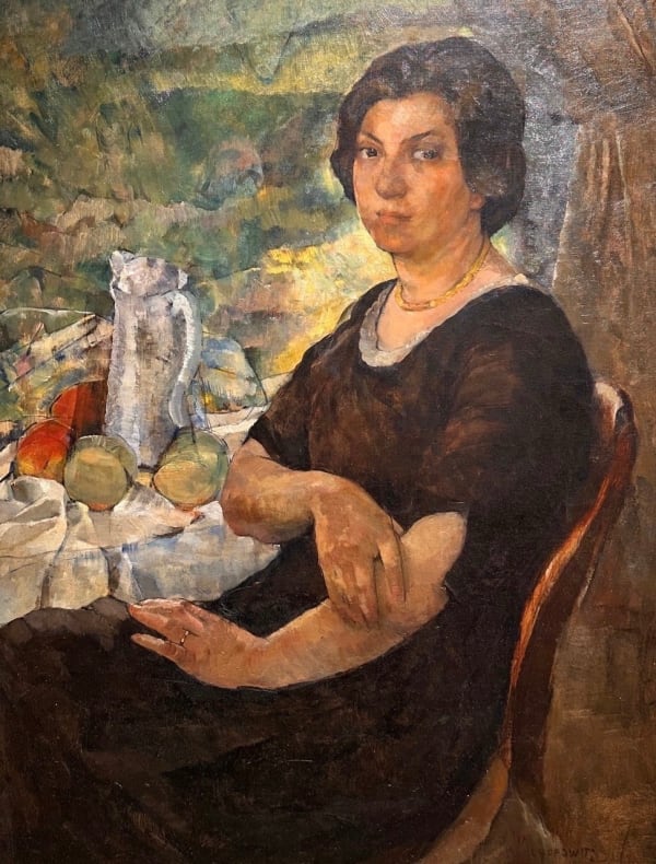William Meyerowitz, Portrait of Theresa Bernstein, circa 1925