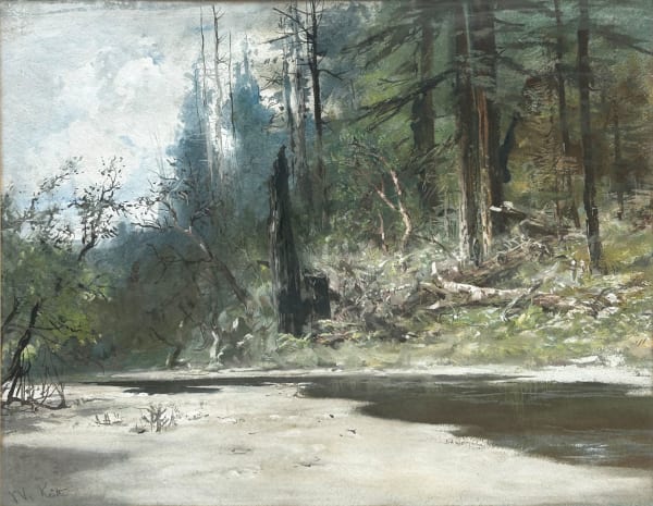 William Keith, Western Wilderness Interior