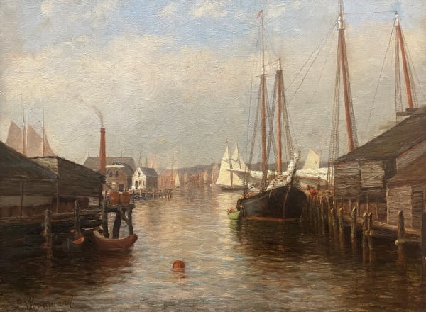 Laura Woodward, Gloucester Harbor, circa 1880