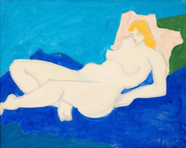 Sally Michel Avery, Woman Recumbent, 1980
