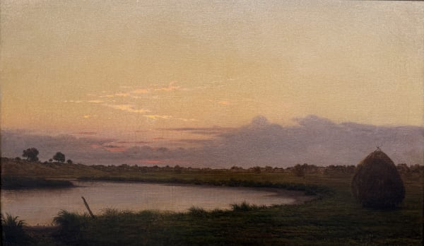 Martin Johnson Heade, Quiet River at Dusk, circa 1859