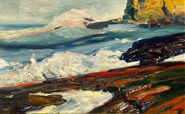 Frederick Judd Waugh, Breaking Surf, circa 1920