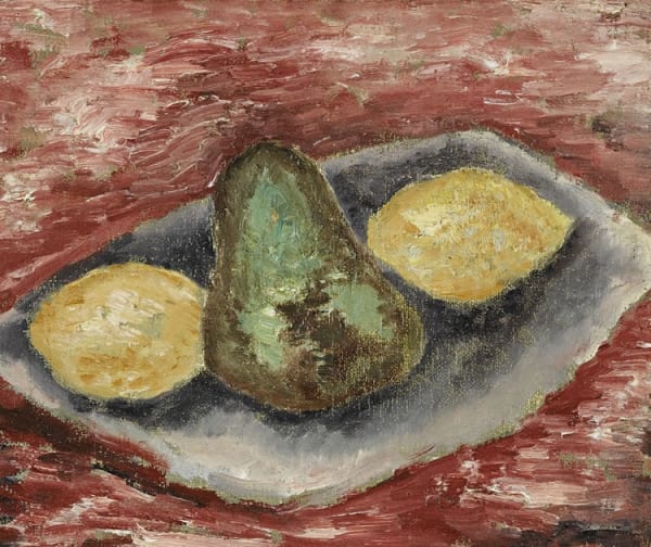 Marsden Hartley, Lemons and Pear, circa 1922-23
