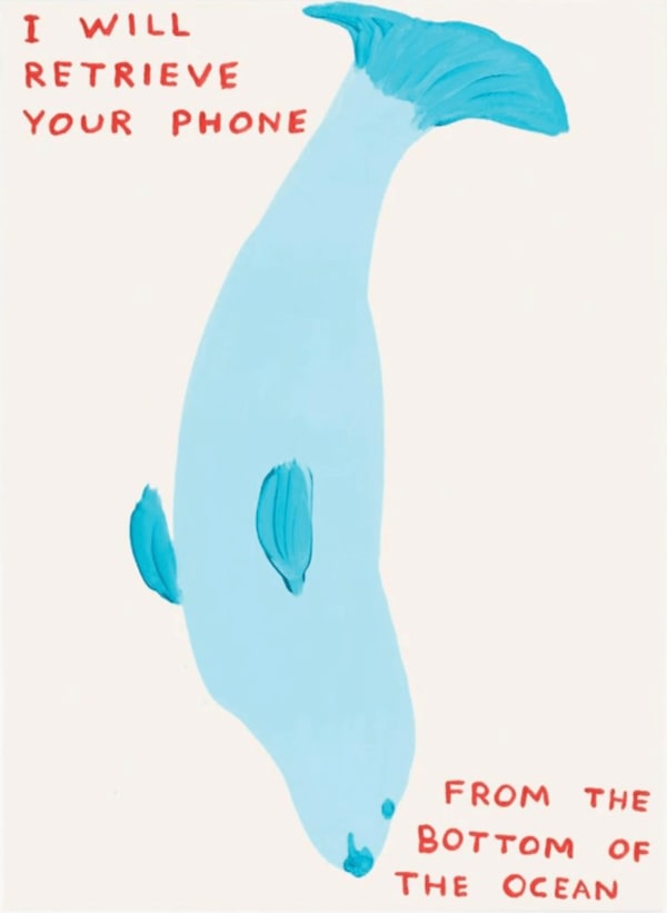 David Shrigley, I will retrieve your phone