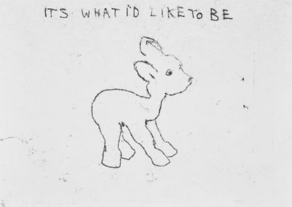 Tracey Emin, It's What I'd Like to be, 1998