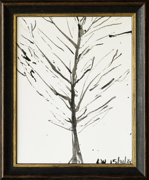 Leah Wood, Winter Tree Abstract II, 2025