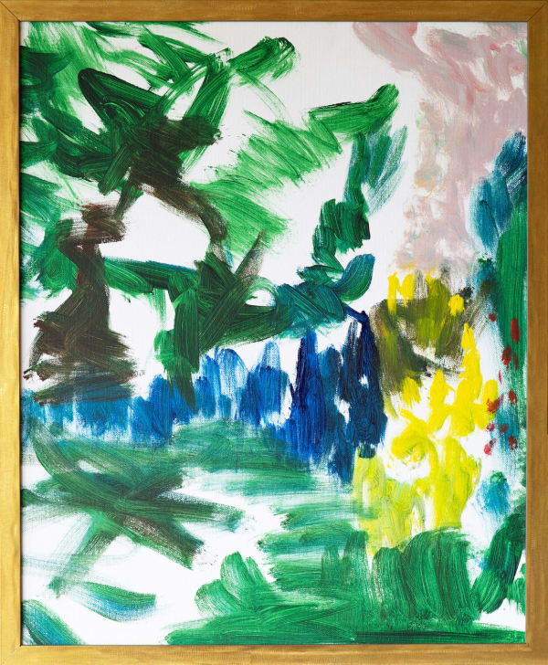 Leah Wood, Garden In Expression, I (Triptych), 2025