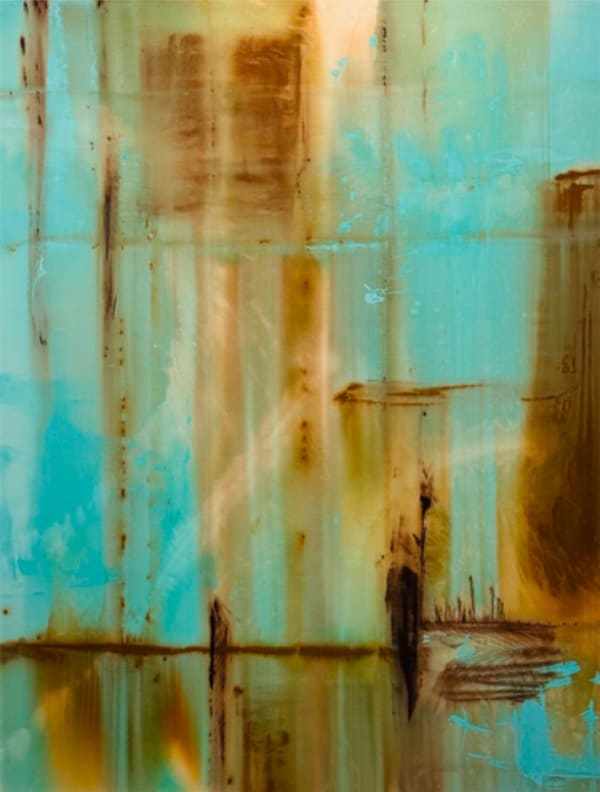 Erik Skoldberg, Umber, Aqua, Rust, 2023