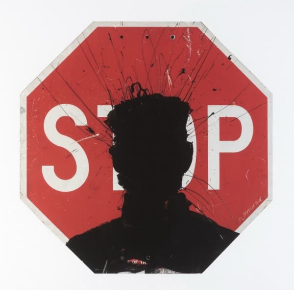 Richard Hambleton - Stop Sign, 2018