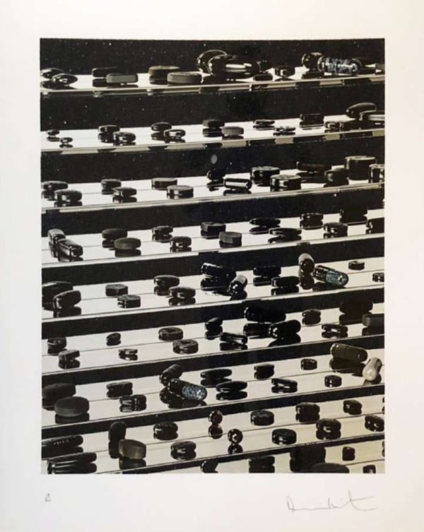 Damien Hirst, Dead Black Brilliant Utopia, 2012