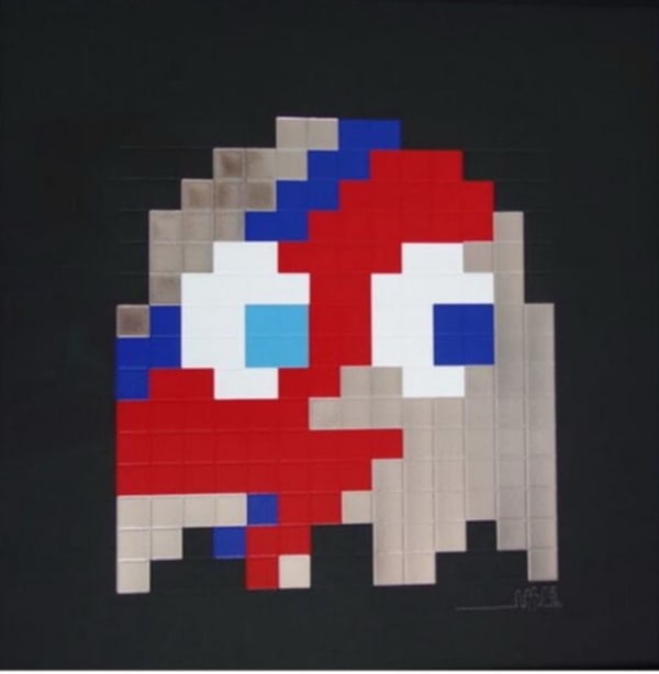 Invader, Aladdin Sane (Silver), 2014