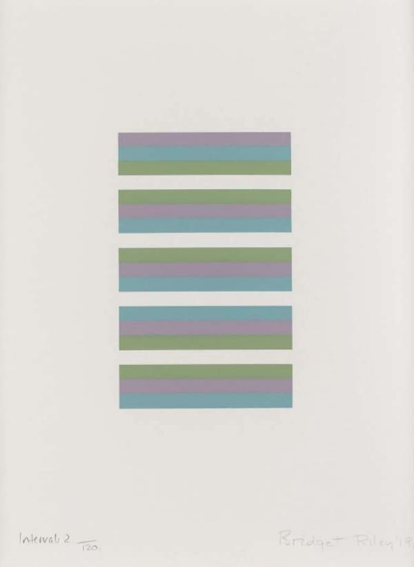 Bridget Riley, Intervals 2, 2019