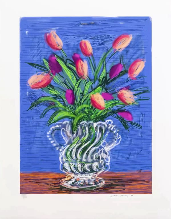David Hockney, Untitled, No.346 ipad drawing, Art edition B (A bigger book), 2010