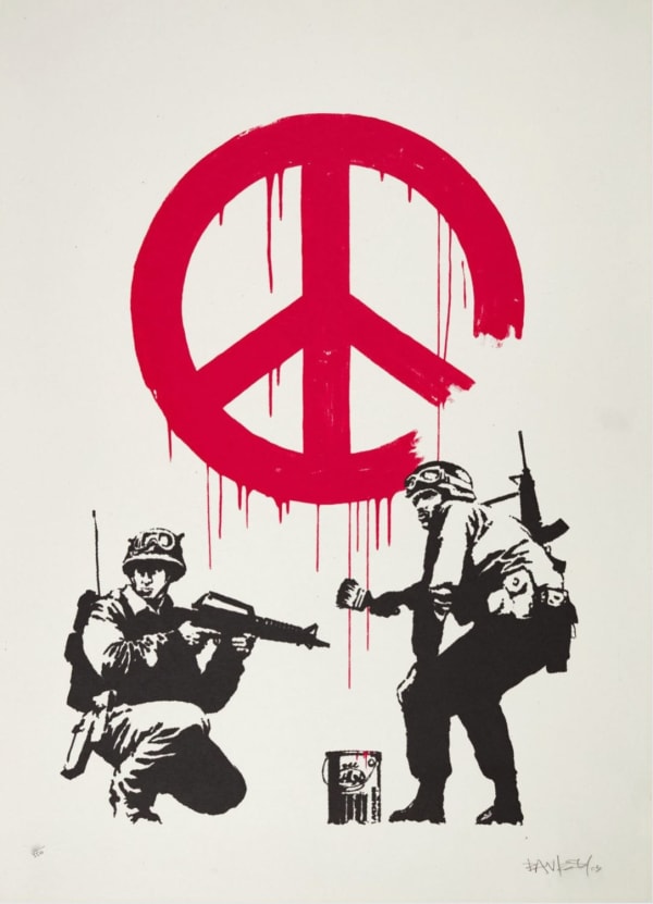 Banksy, CND Soldiers, 2005