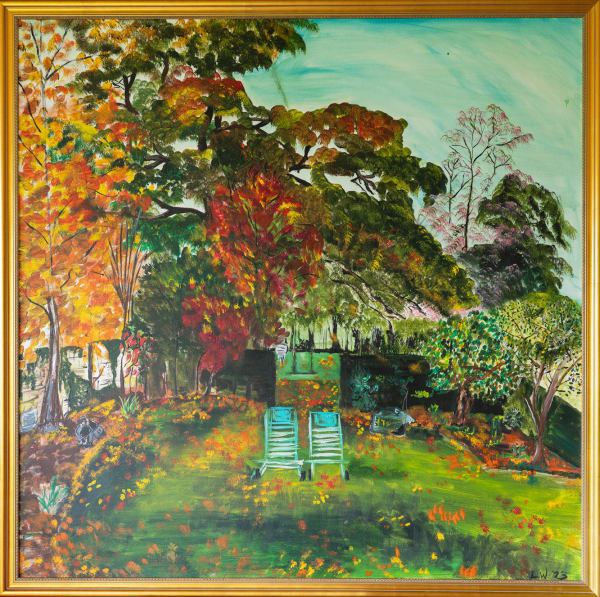 Leah Wood, Autumn In The Garden, 2025