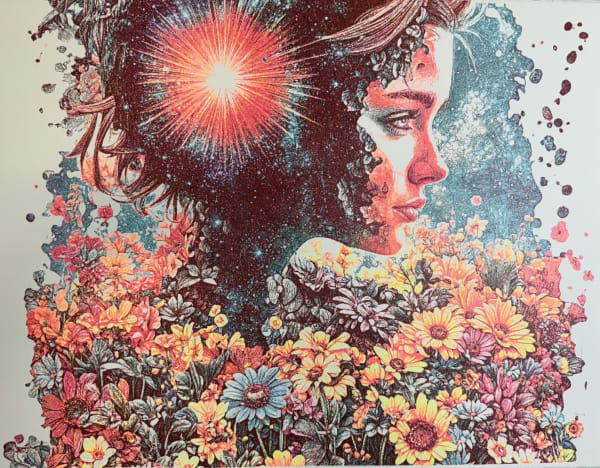 Michael Edwards, Ethereal Garden, 2024