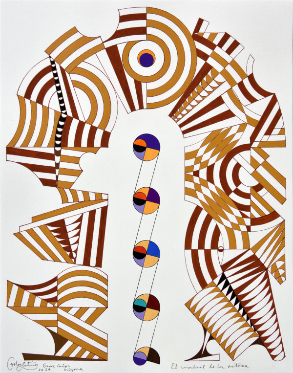 Carlos Estevez, El umbral de los astros, 2024