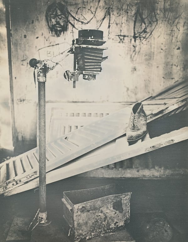 Photo Enlarger at Tuol Sleng Genocide Museum
