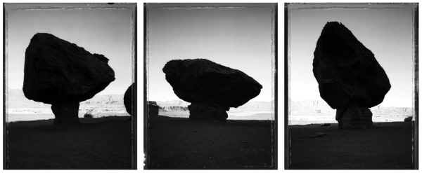 Balancing Rocks: Road to Lee's Ferry, Marble Canyon, 5/10/86