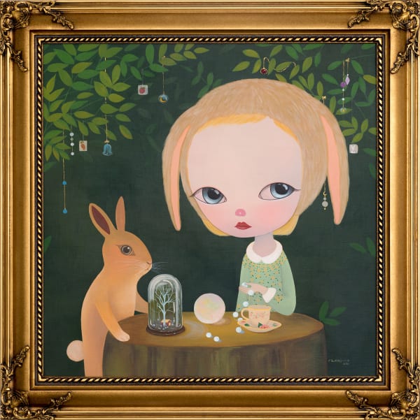 Moon Seung-Yeon, Moonstone by the Rabbit in the Woods, 2020