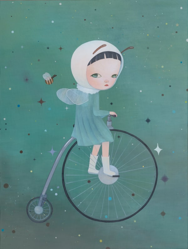 Moon Seung-Yeon, Dreaming Bike Girl, 2021
