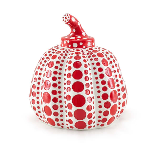 Yayoi Kusama, Pumpkin Paperweight (red), 2015