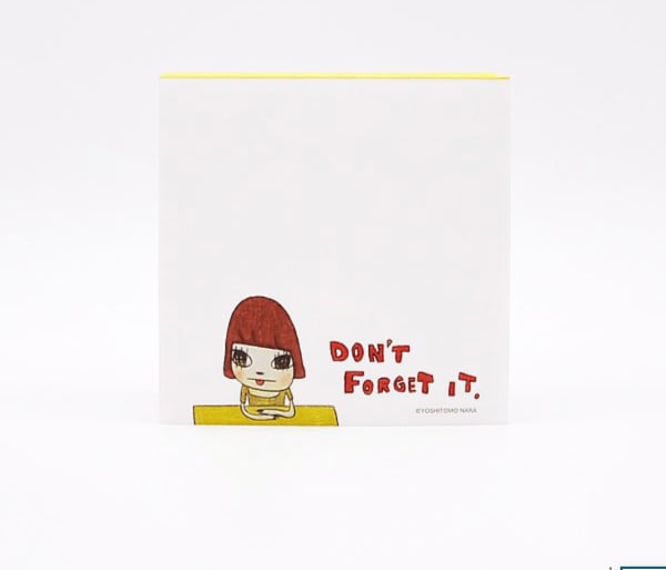 Yoshitomo Nara, Memo Block / Yellow