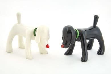Yoshitomo Nara, Shining Doggy Black, Shining Doggy White (set of 2), 2015