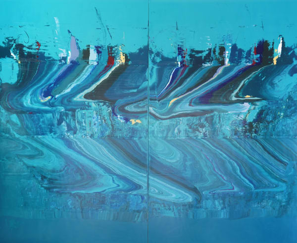 José Yaque, Falla en turquesa, 2022