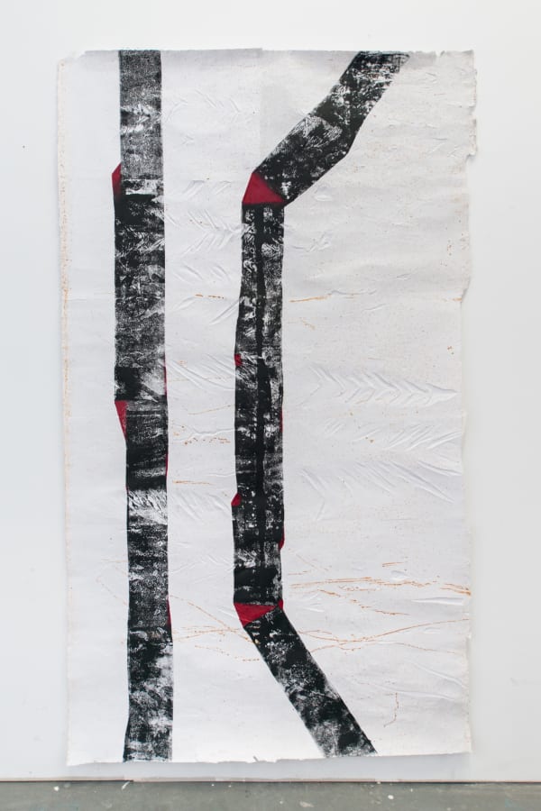 Tahir Carl Karmali, Blood at the border II, 2019