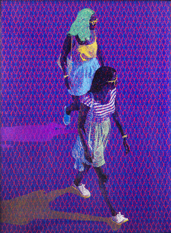 Evans Mbugua, Marching, 2017